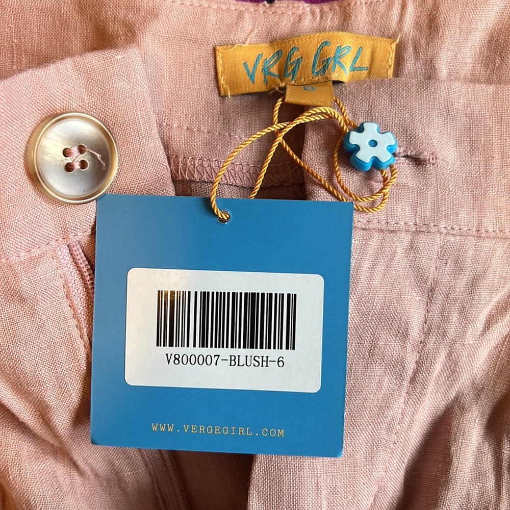 VRG GRL blush linen pants - Picture 5 of 5